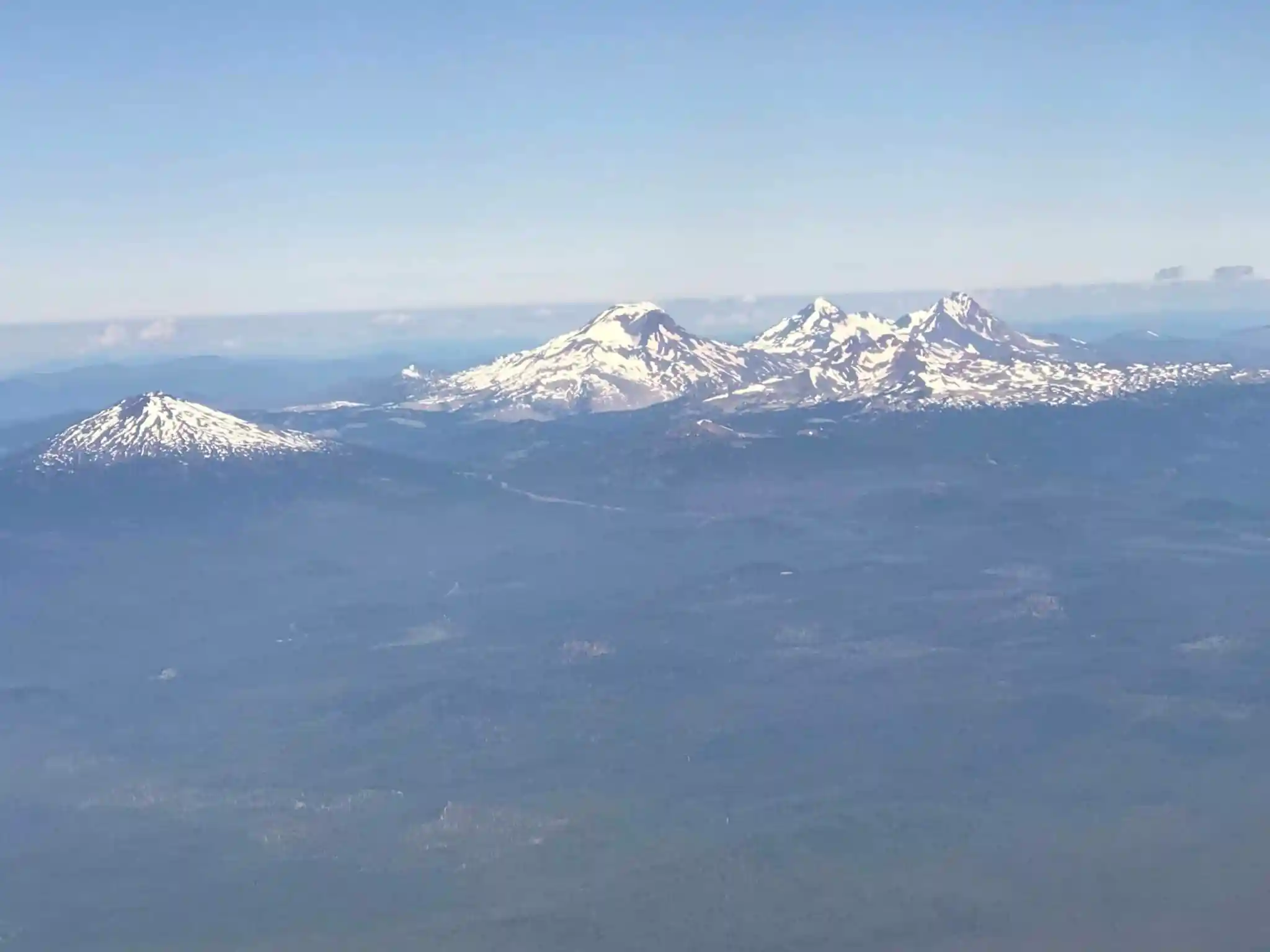 Three sisters mt bachelor aerial view 2 scaled