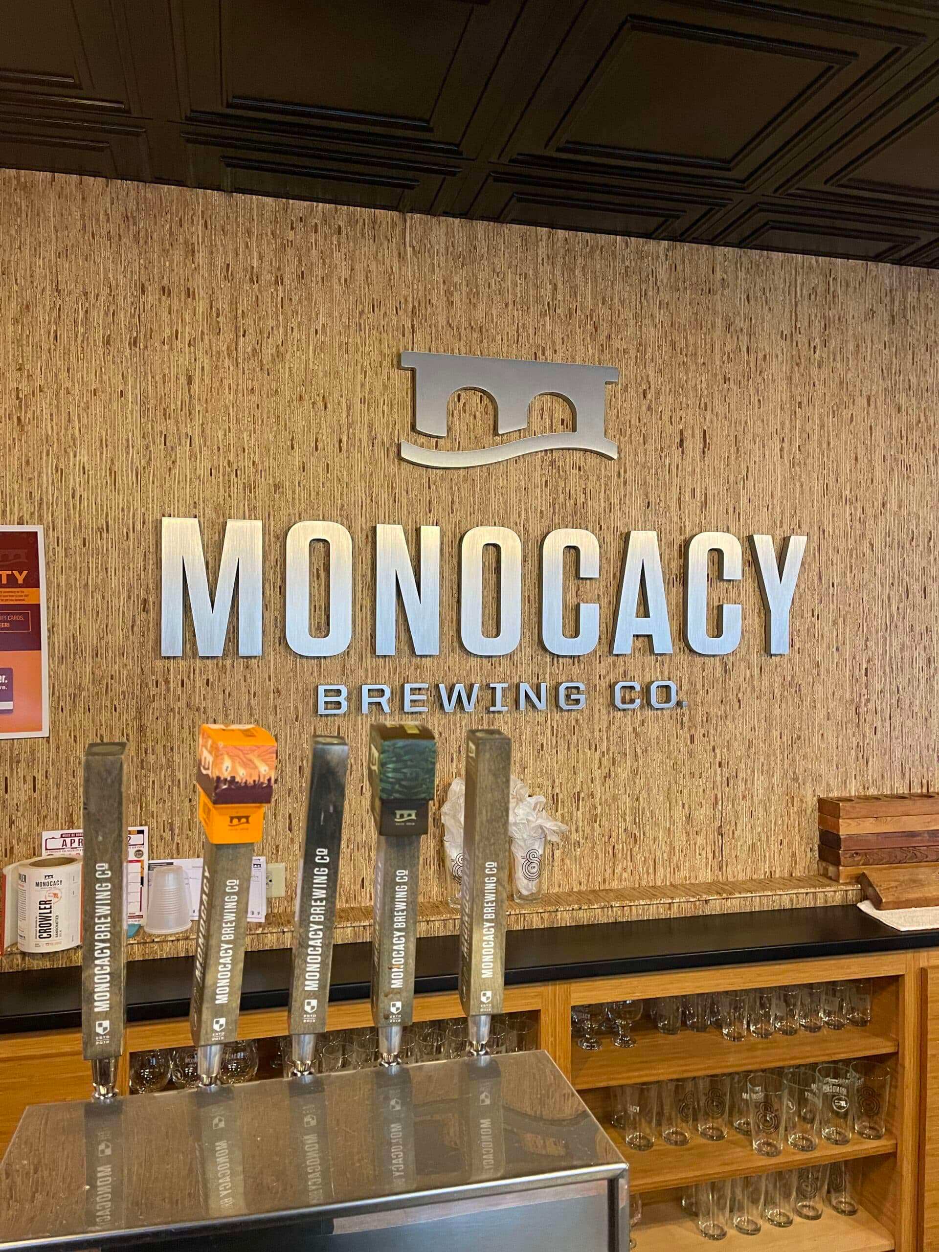 Monocacy Brewering Taps Scaled