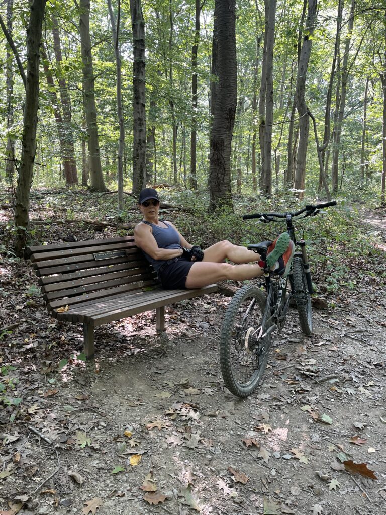 the Little Bennett Bike Loop Near Frederick