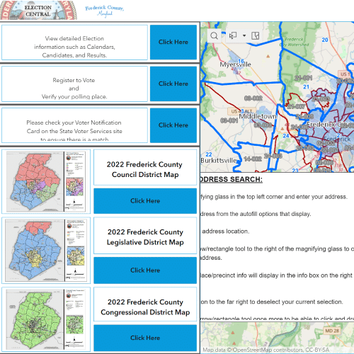 Frederick Election Map