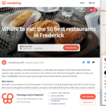 Wanderlog frederick restaurants map 150x150