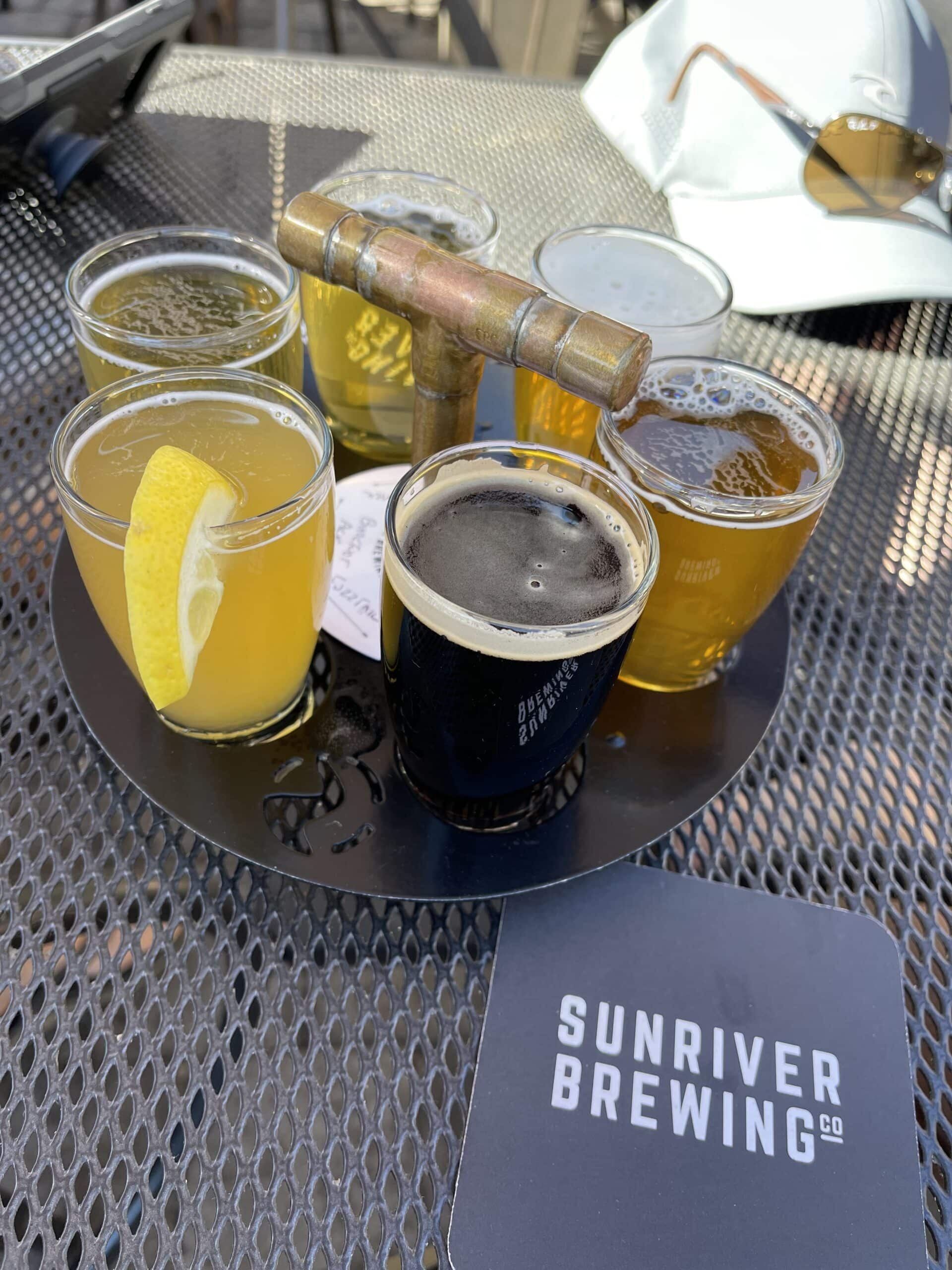 Sunriver brewing bend oregon flight