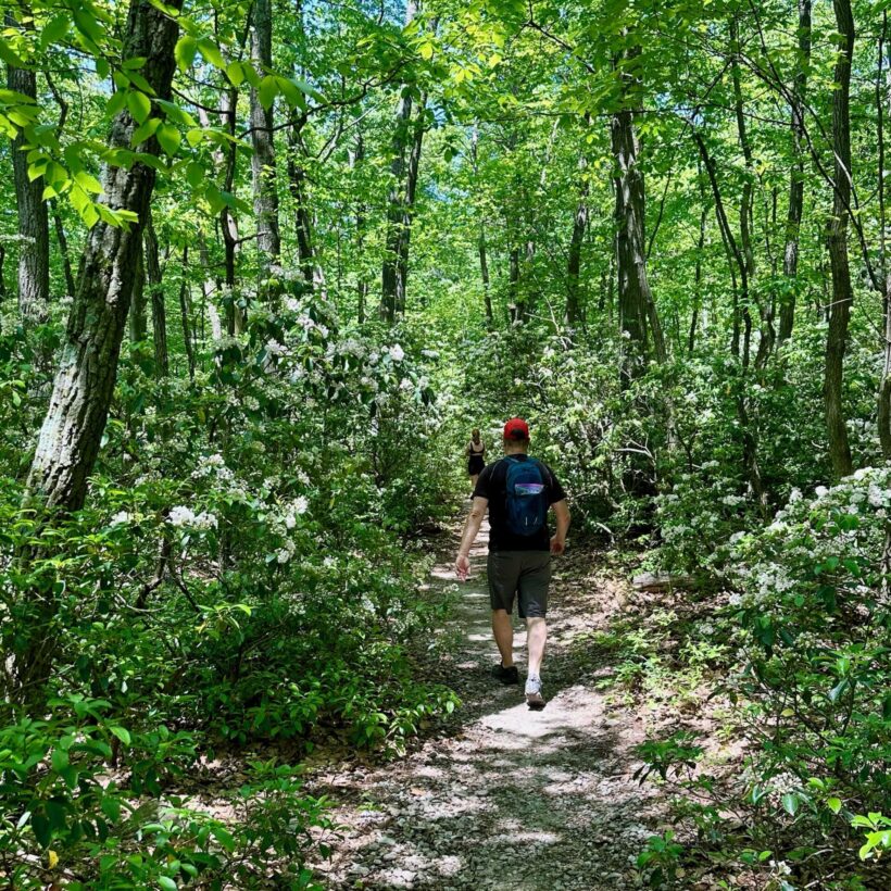 At hiking in maryland