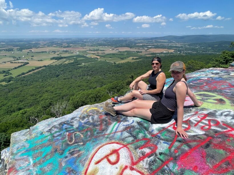 The High Rock and Raven Rock Overlook Trail on the AT in Maryland ...