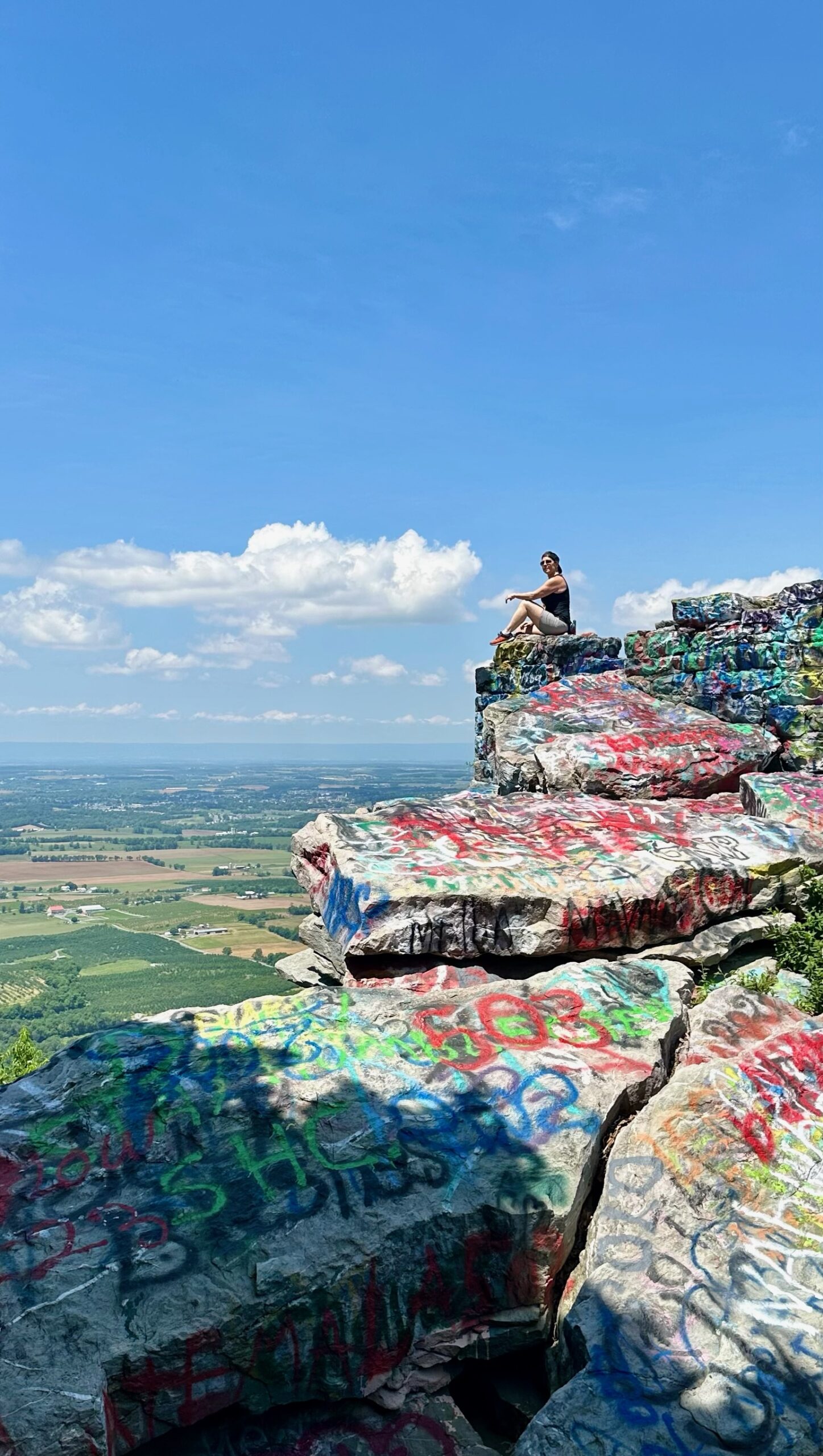 The High Rock and Raven Rock Overlook Trail on the AT in Maryland ...