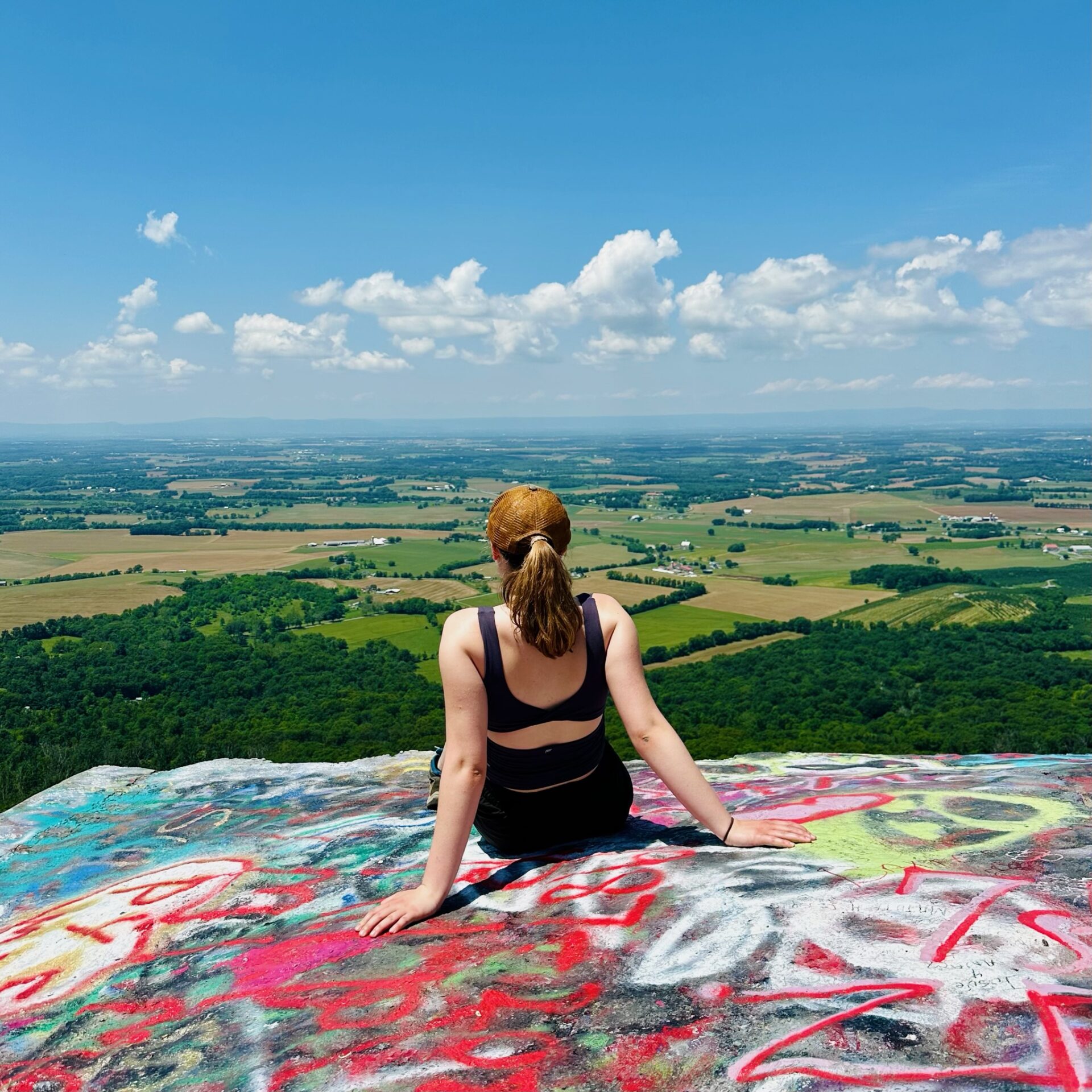 The High Rock and Raven Rock Overlook Trail on the AT in Maryland ...