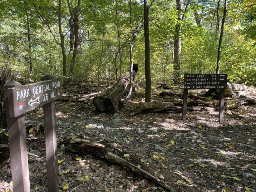 Chimney rock wolf rock junction