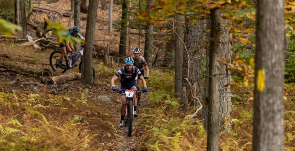 Frederick watershed mountain biking