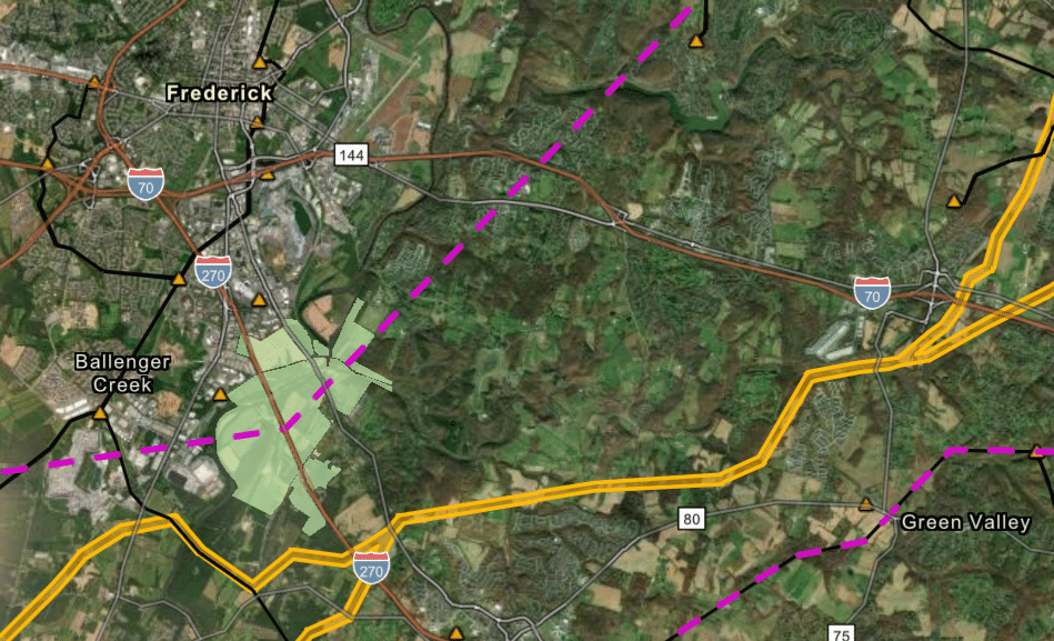 Mprp map bush creek area