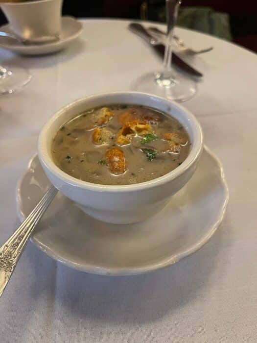 Up on market mushroom soup