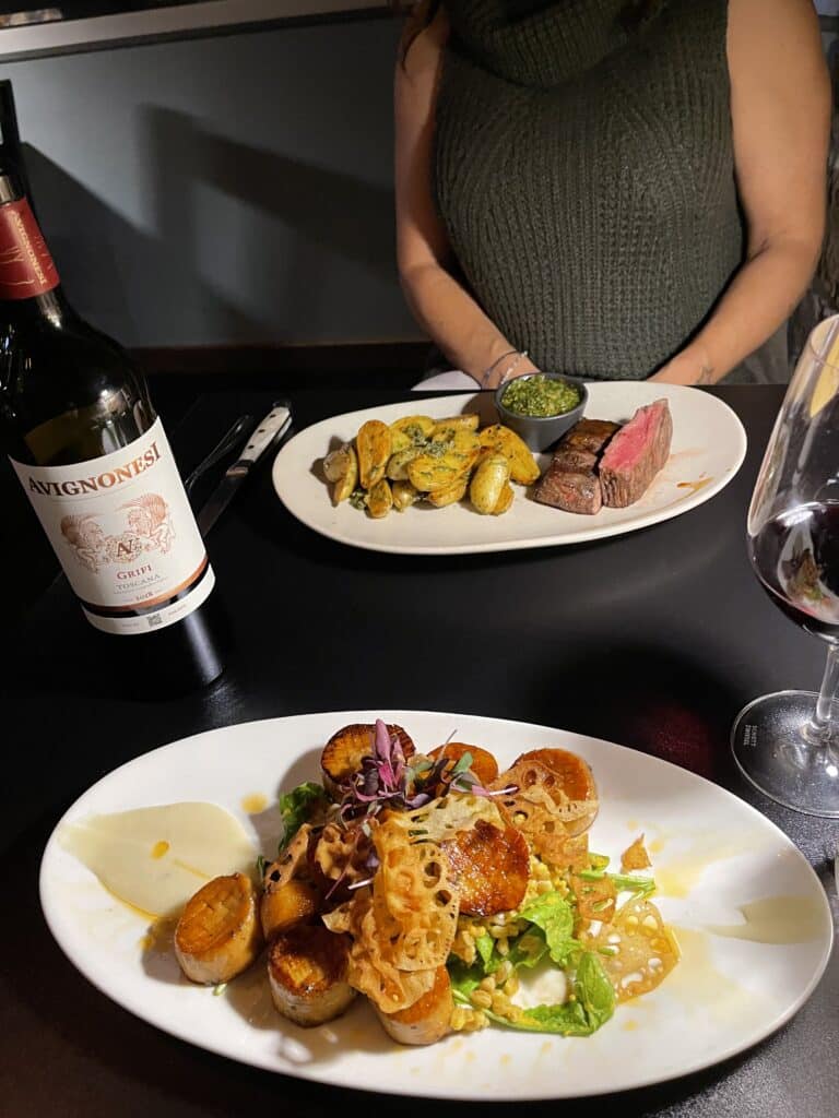 Wine Kitchen on the Creek Frederick Md Nicole and Glenn Enjoying a Fabulous Dinner at the Wine Kitchen on the Creek in Frederick Md