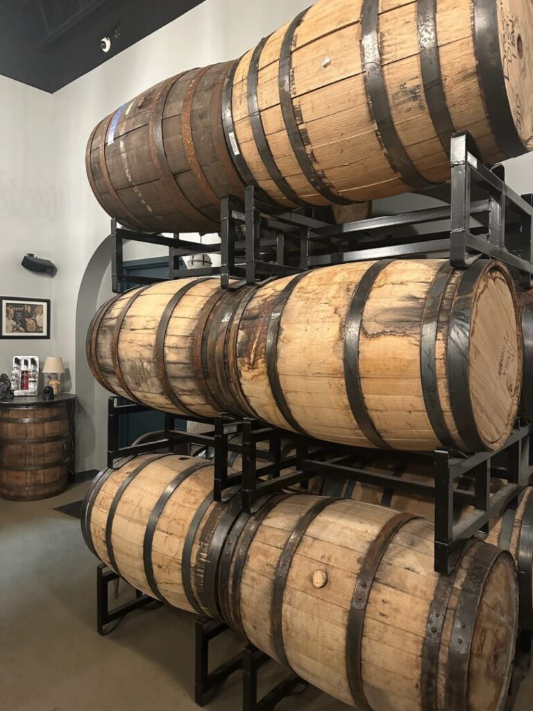 Dragon Distillery Barrels