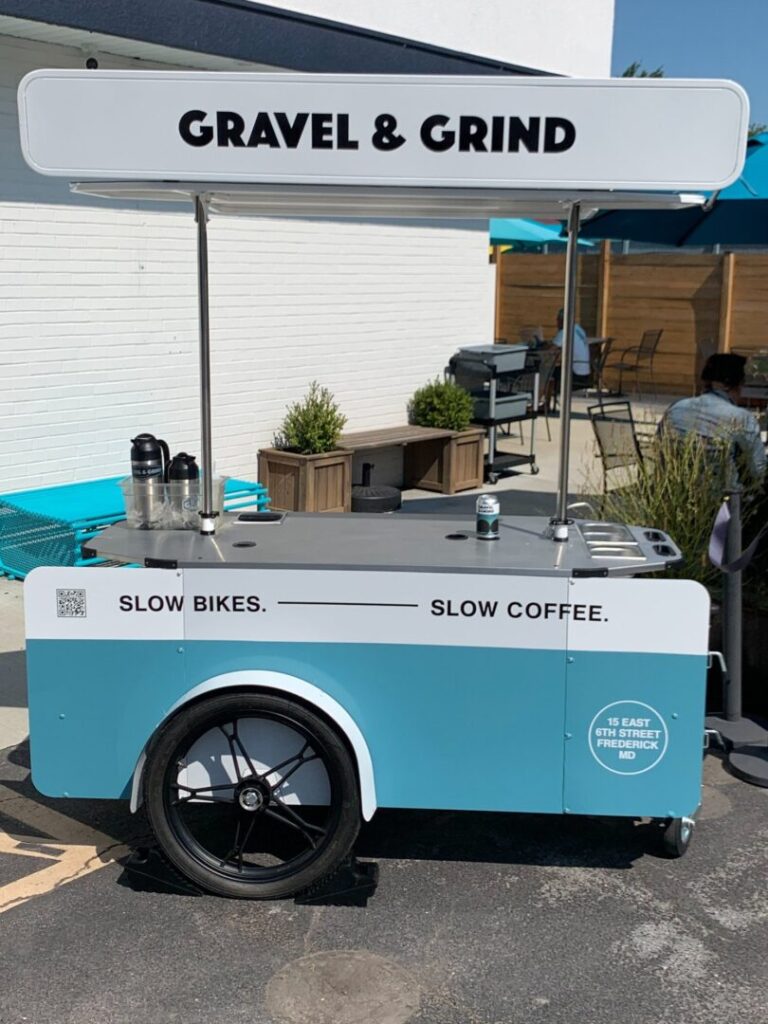 Gravel and Grind Coffee Cart