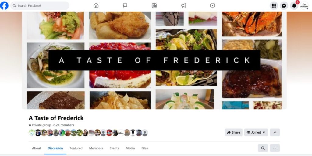 a Taste of Frederick Fb Group