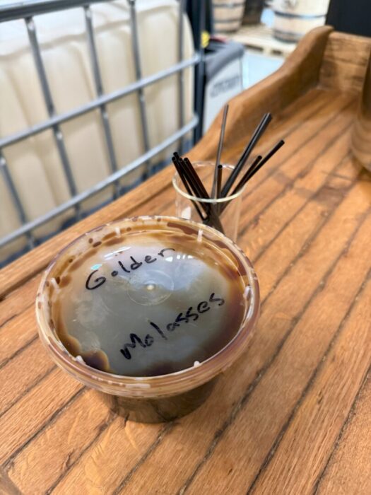 Molasses true standard distilling