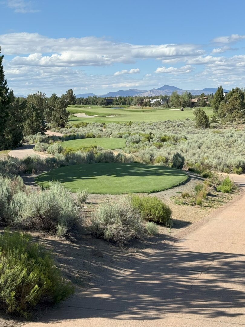 Tee shot pronghorn nicklaus golf course