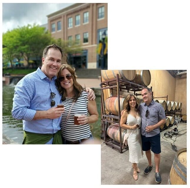 a Man and Woman Posing for a Picture Capturing a Special Moment Between Partners