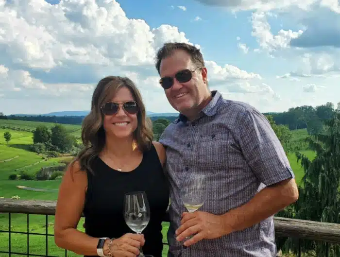 Nicole and Glenn in Frederick, Maryland