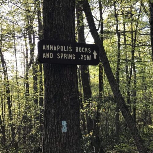 Annapolis-Rock-Trail-Sign