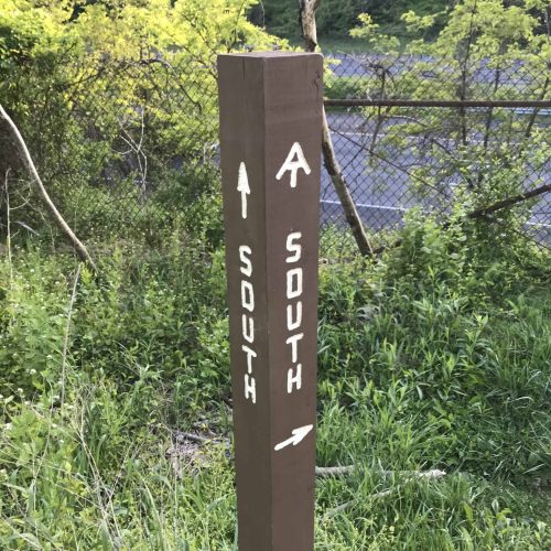 Annapolis Rock Trail Sign Post