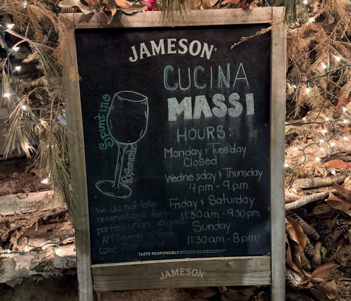 Cucina-massi-menu-display