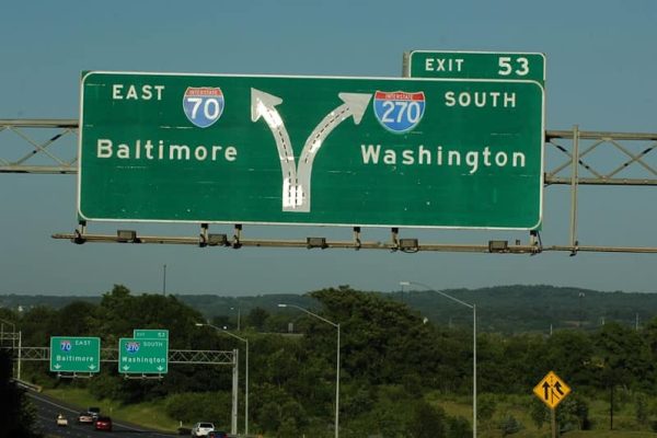 Taking I-270 for commuters from Frederick MD to Washington DC