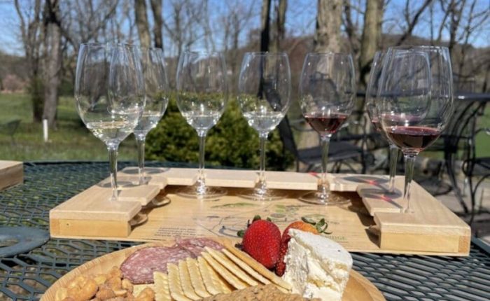 Links Bridge Vineyards near Frederick Links Bridge Vineyards near Frederick