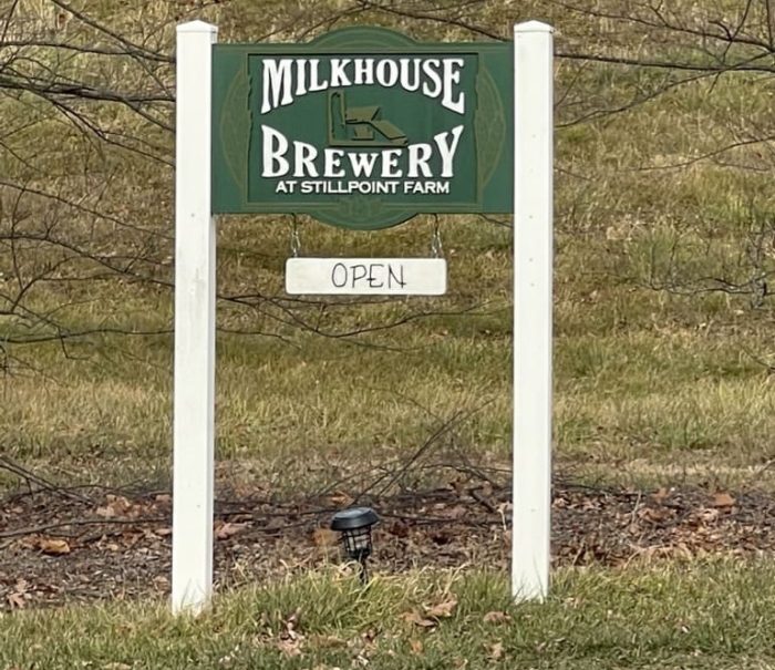Milkhouse-Brewery-Sign-Outside-Frederick Milkhouse-Brewery-Sign-Outside-Frederick