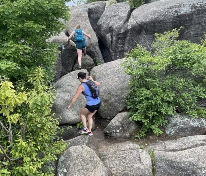 Scramble Near Summit Old Rag
